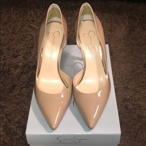 Jessica Simpson Claudette Heels 7.5